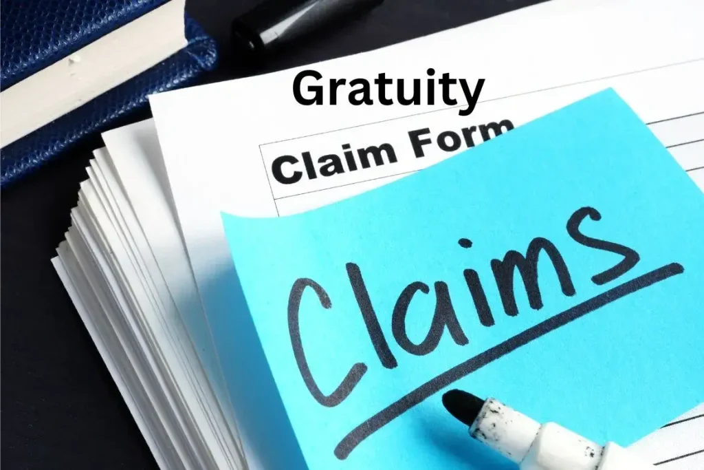 Sample Letter to Claim Gratuity